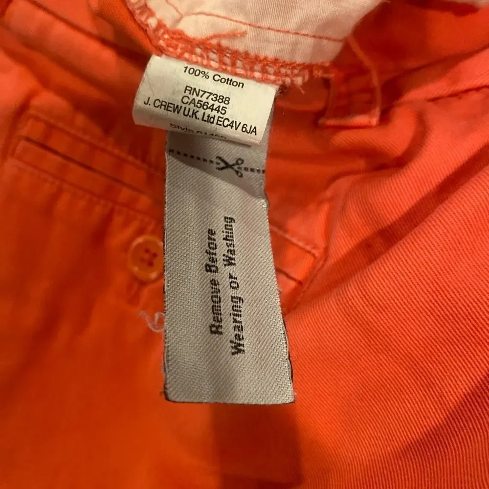 J. Crew Chino Shorts Size 2